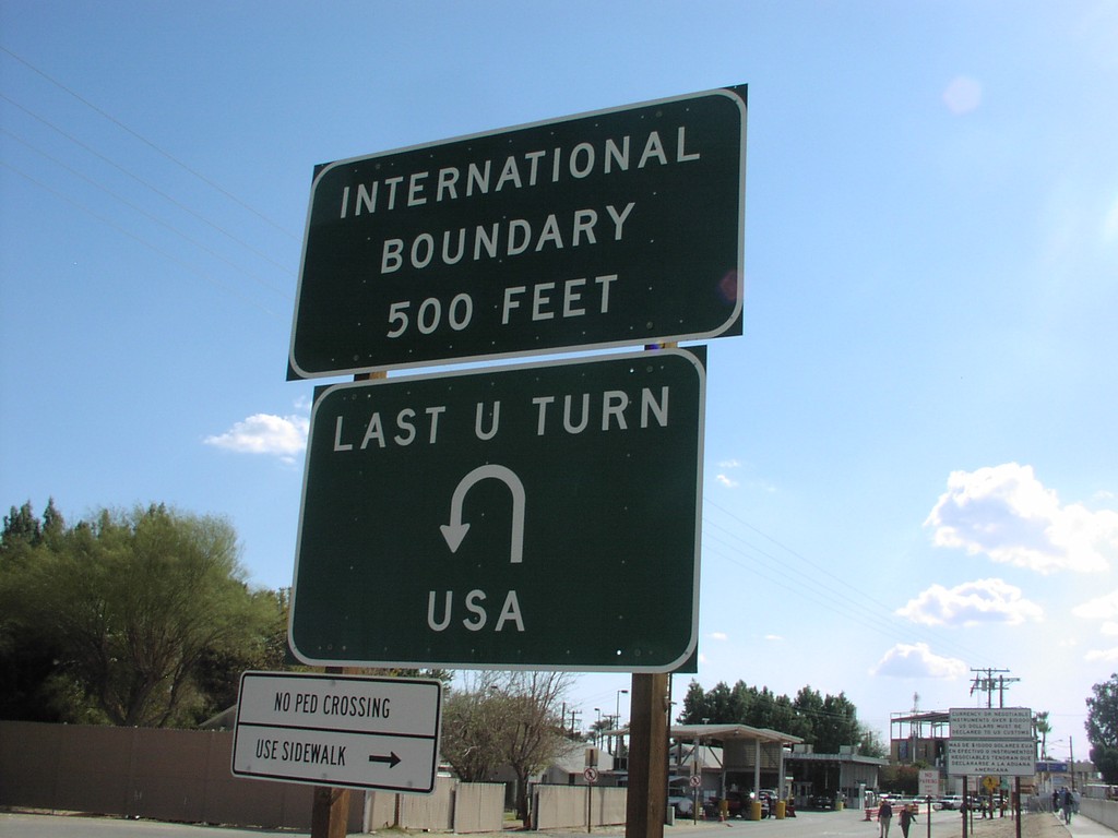 CA-186 South - International Boundary