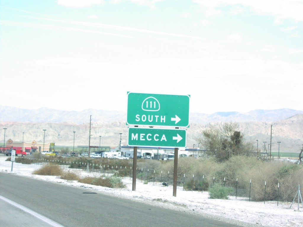 CA-86S North at CA-111 and CA-195