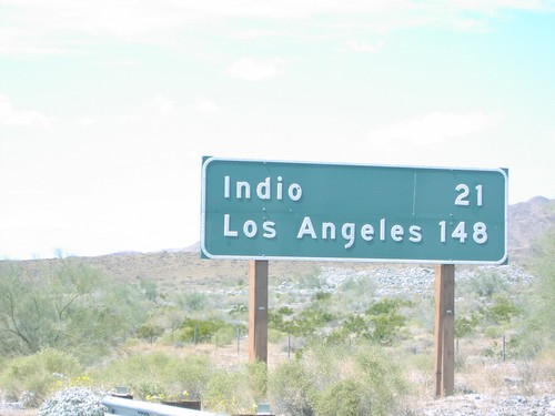 I-10 West - Distance Marker