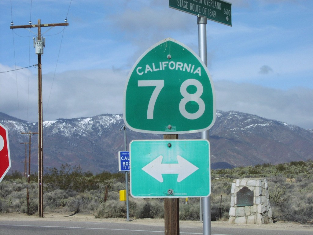 End CR-S2 North at CA-78