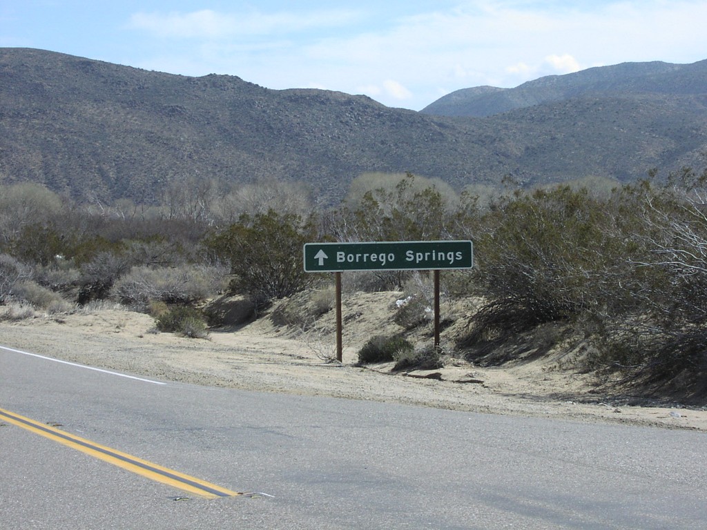 CA-78 East - Distance Marker