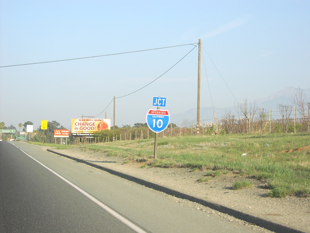 End CA-60 East at I-10