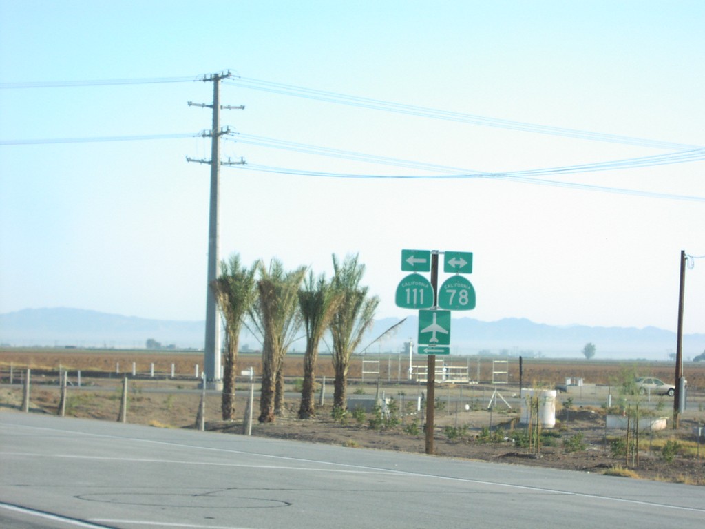 CA-111 North at CA-78