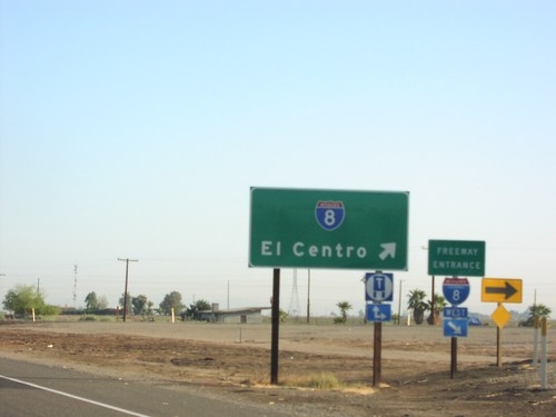 CA-111 North at I-8 West to El Centro