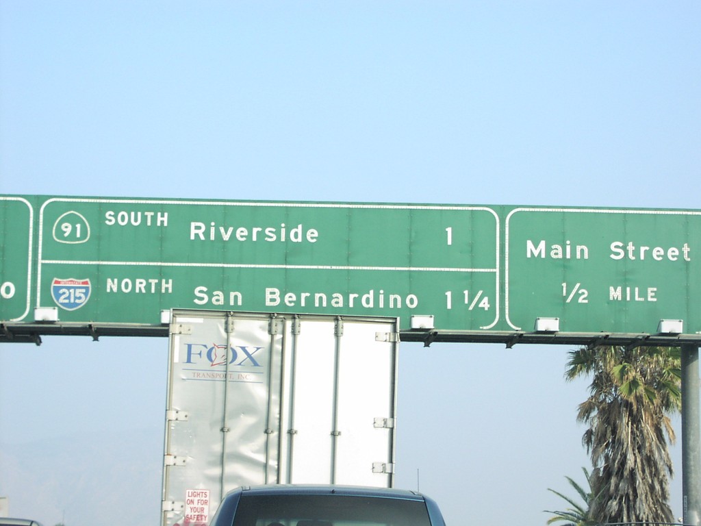 CA-60 East Exits 53AB and 52B