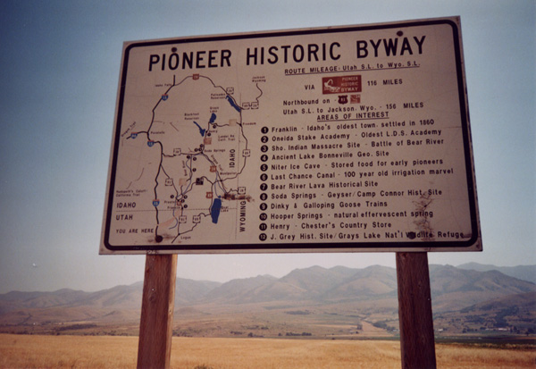 Pioneer Historic Byway Information