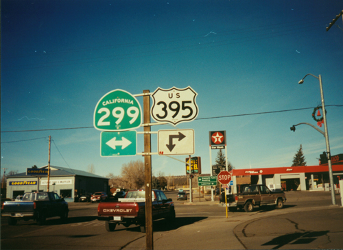 US-395 North at CA-299