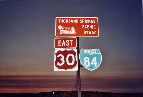 US-30 East - Thousand Springs Scenic Byway