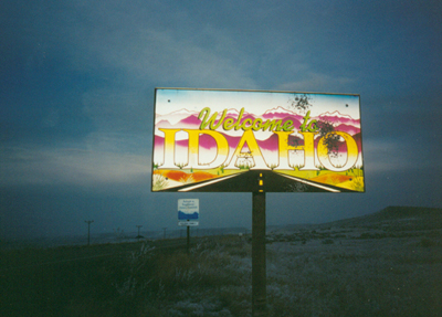 US-95 North - Welcome To Idaho