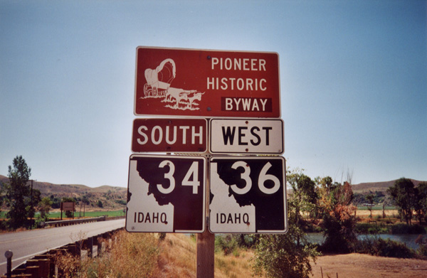 ID-36 West/ID-34 South - Pioneer Historic Byway