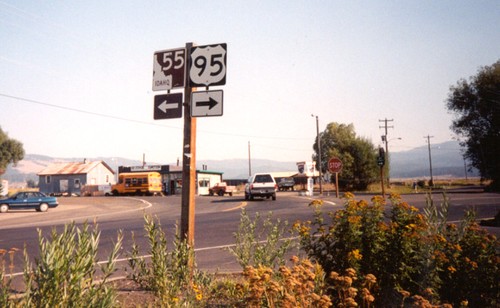 US-95 South at ID-55