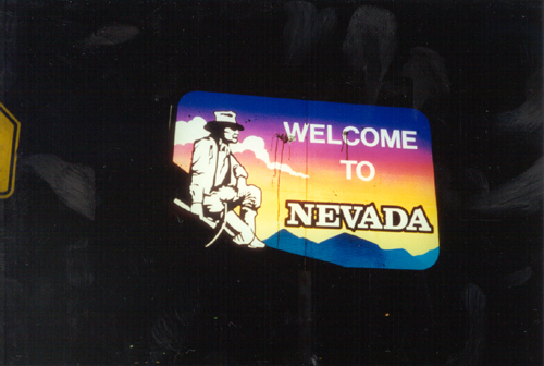 US-95 South - Welcome to Nevada