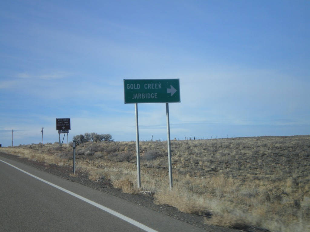 NV-225 North At Gold Creek/Jarbidge Jct