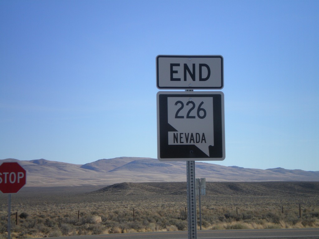 End NV-226 at NV-225