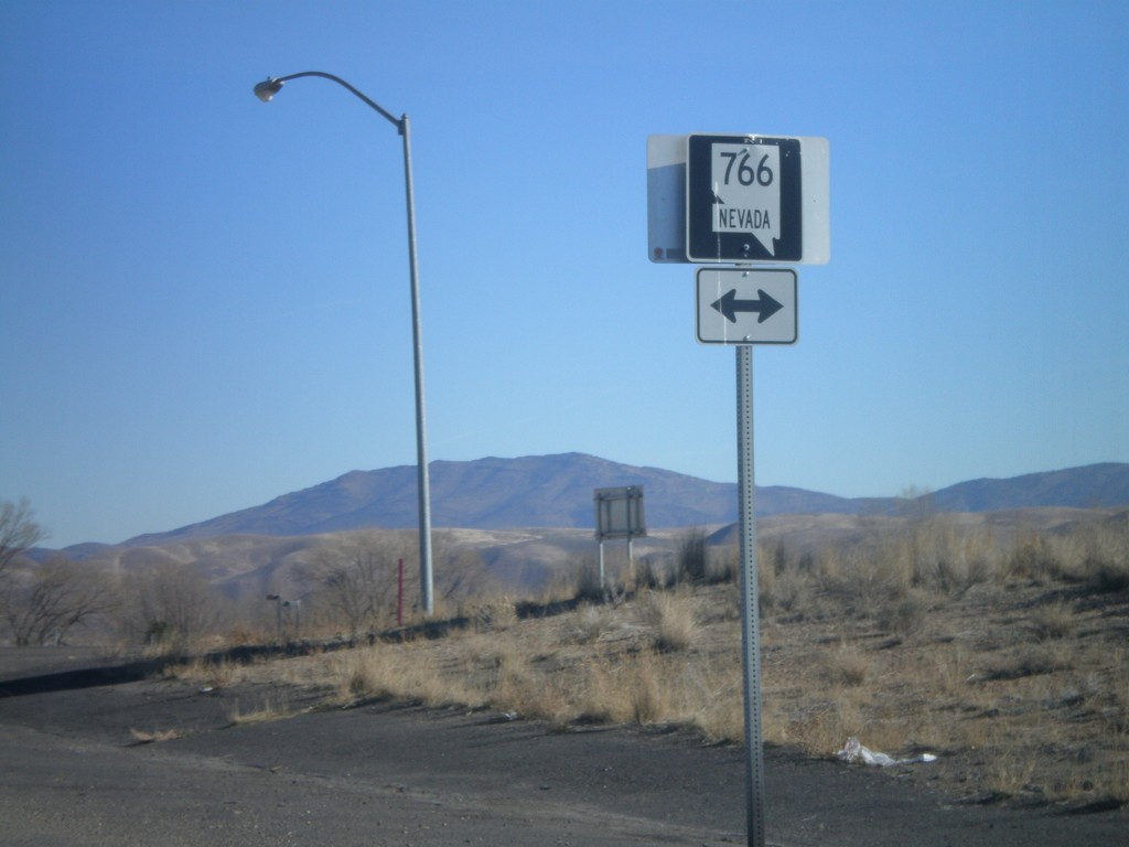 I-80 East Exit 280 Offramp at NV-766