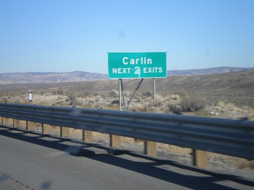 I-80 East - Carlin Exits