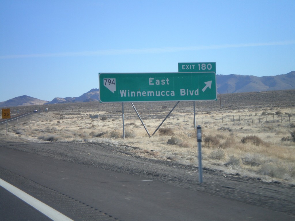 I-80 East Exit 180