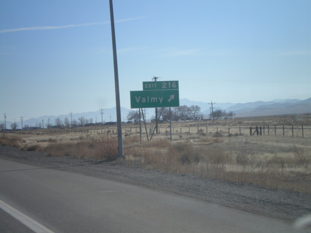 I-80 East Exit 216