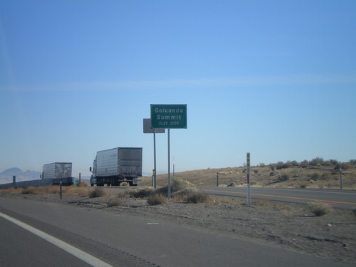 I-80 East - Golconda Summit