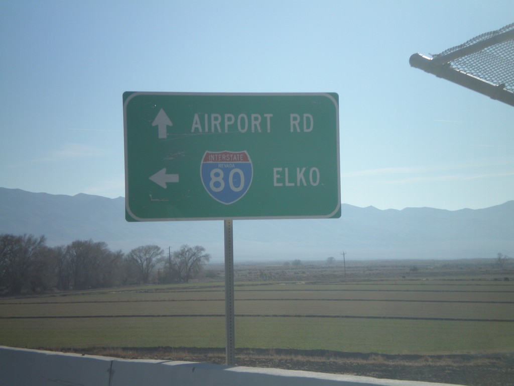 BL-80/NV-856 East at I-80 East