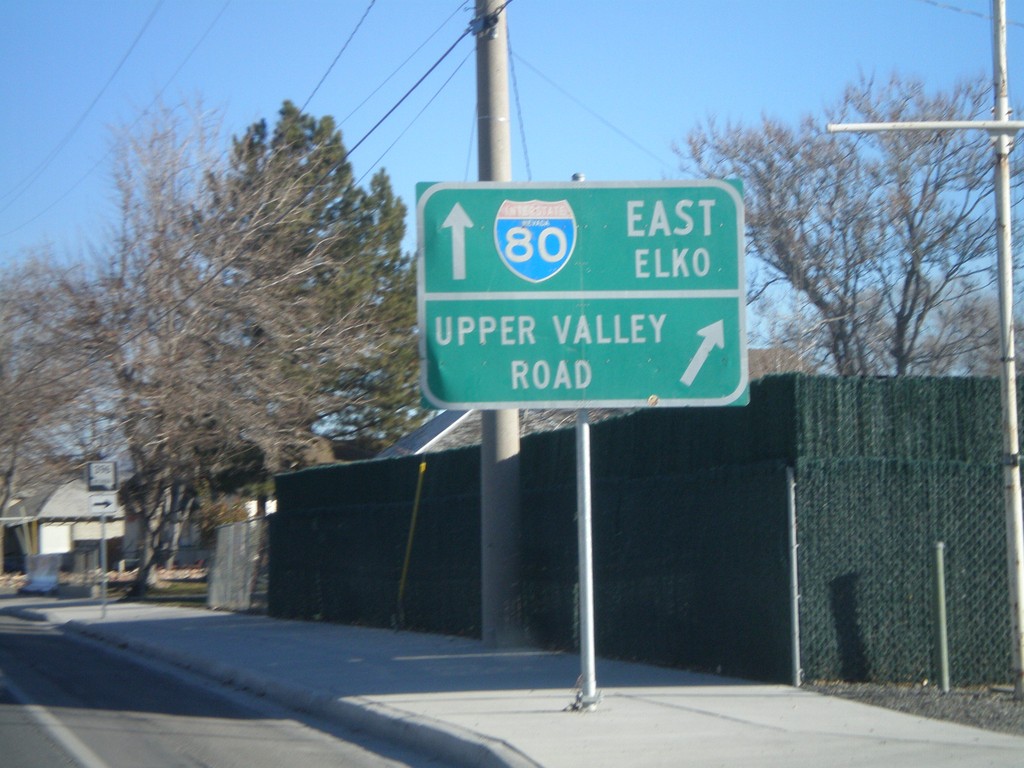 NV-396 East at NV-856