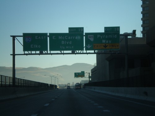 I-80 East Exits 18 and 19