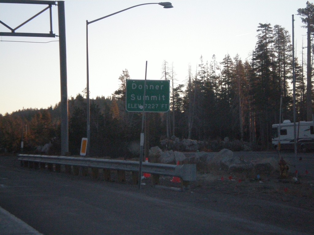 I-80 East - Donner Summit