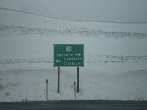 End WA-270 West at US-195