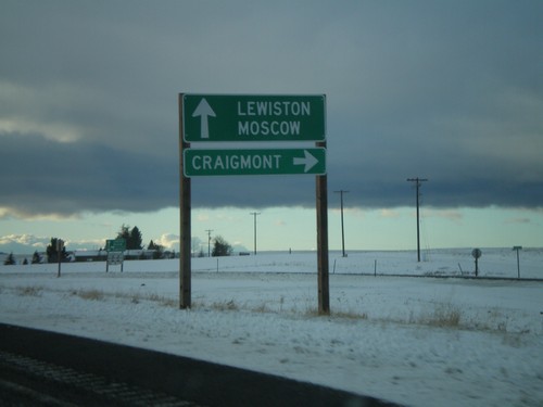 US-95 North At Craigmont Bus. Loop