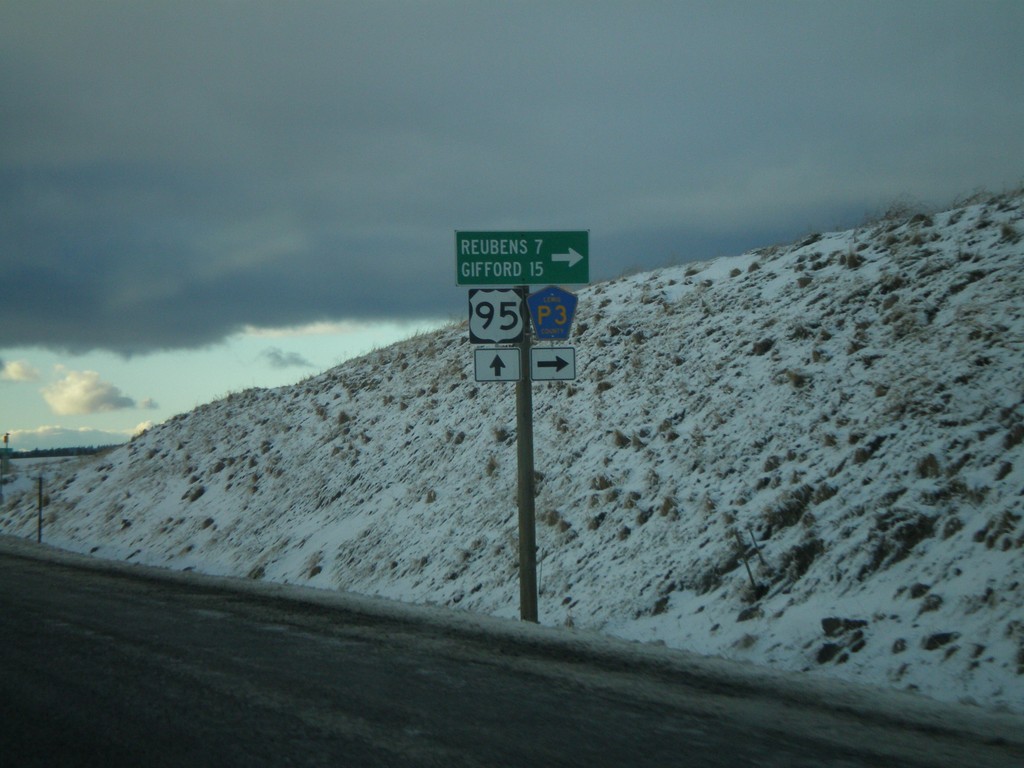 US-95 North At Lewis County Road P3