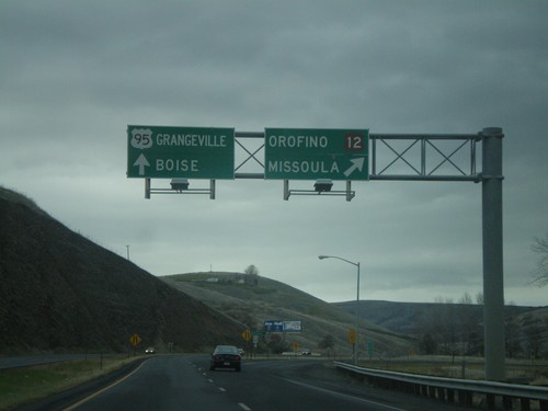 US-12 East/US-95 South Overhead