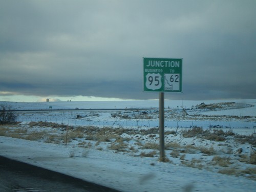 US-95 North at Bus. US-95/To ID-62