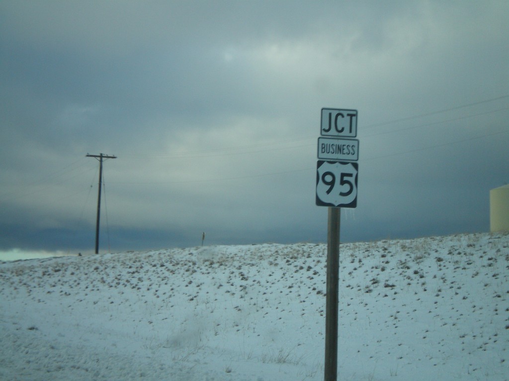 US-95 North Approaching Craigmont Bus. Loop