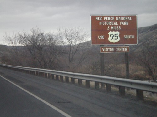 US-12 East/US-95 South - Nez Perce National Historical Park