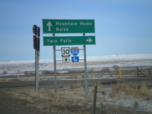 US-30 West At I-84 East - Exit 137