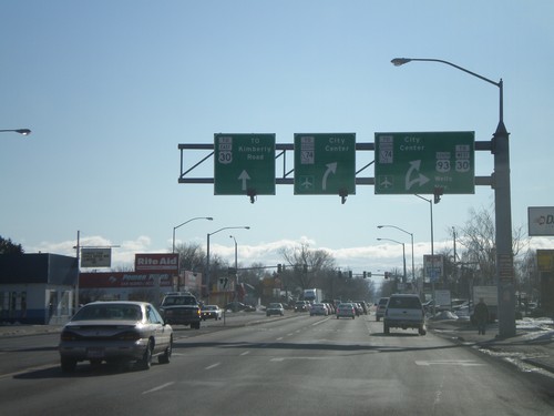 US-93 South Approaching ID-74 To US-30