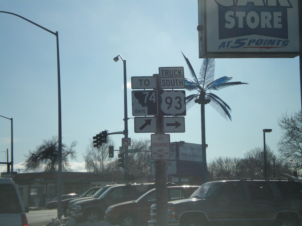 US-93 South At ID-74