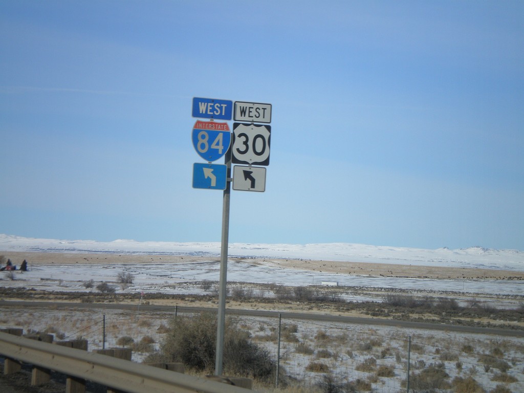 US-30 West At I-84 West Exit 137