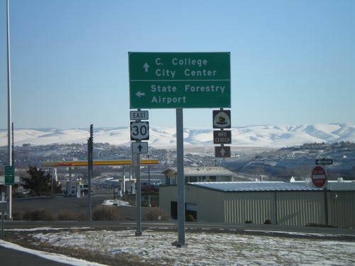 US-30 East at Pendleton Airport Jct.