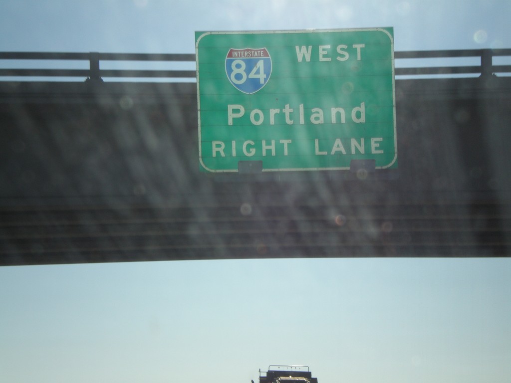 I-82 East Approaching I-84