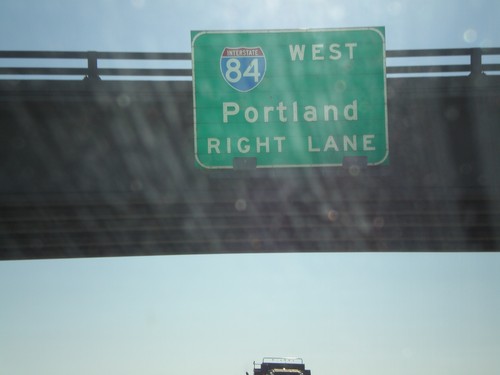 I-82 East Approaching I-84