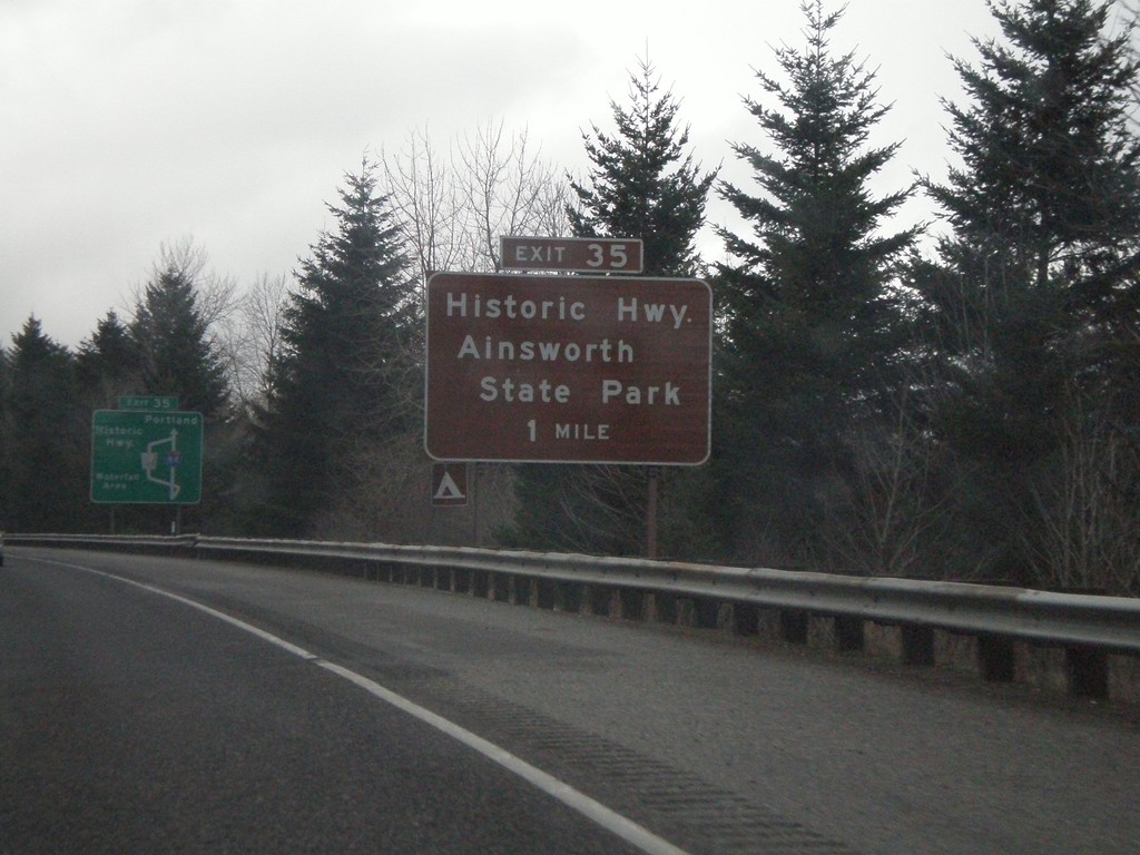 I-84 West Approaching Exit 35