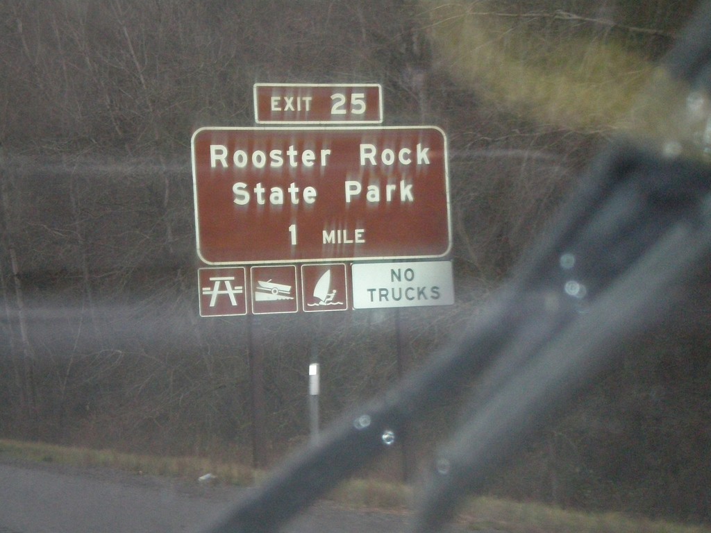 I-84 West Approaching Exit 25