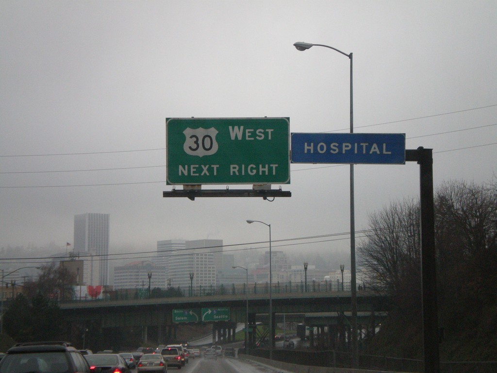 I-84 West - Use I-5 North For US-30.