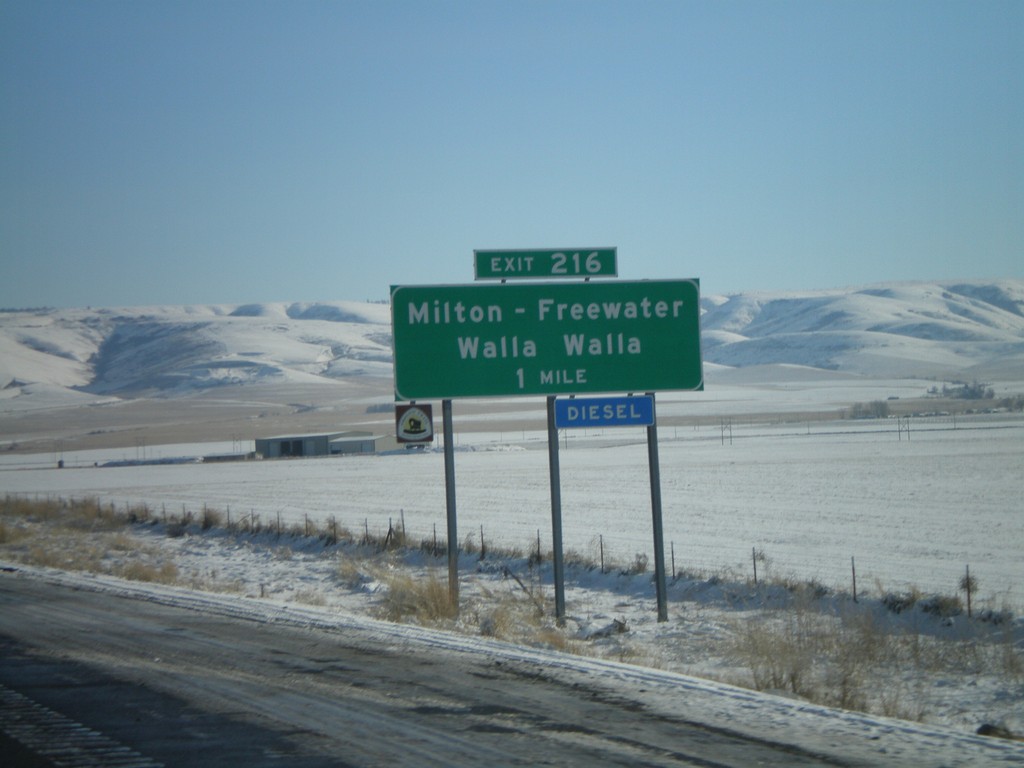 I-84 East - Exit 216