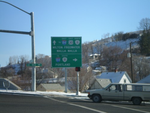 US-30 East at OR-11 (To I-84)