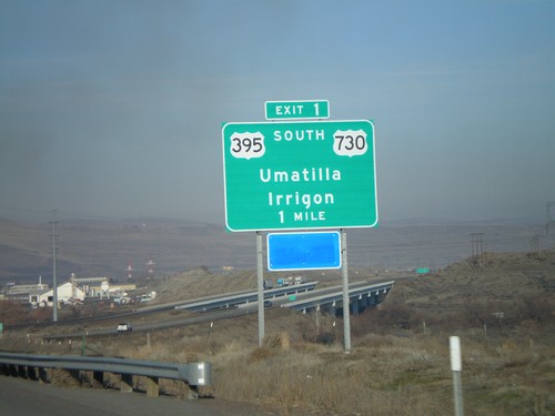 I-82 West - Exit 1