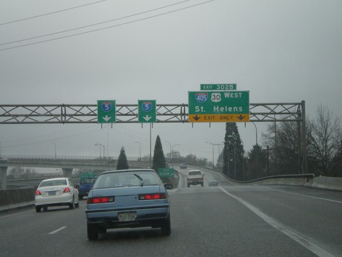 I-5 North - Exit 302B