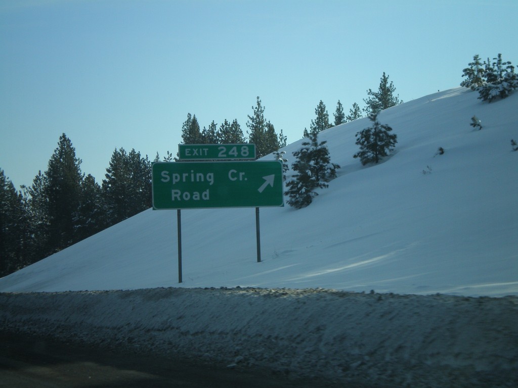 I-84 East - Exit 248