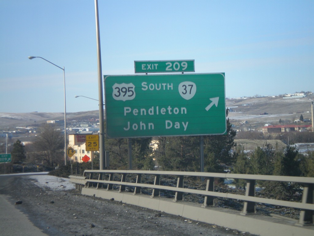 I-84 West - Exit 209